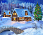 Christmas paintings wallpaper (#841546) / Wallbase.cc