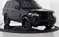 Range rover: black on black: 