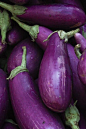 Eggplant at the Farmers market: 