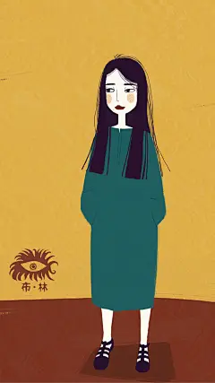 欢迎关注布林公众号BULIN2016
精选屏保《时光》插画，约稿请联系邮箱1292319163@qq.com