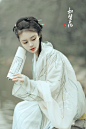 古风人像写真作品：如梦花(2)_设计欣赏_影楼数码_黑光网