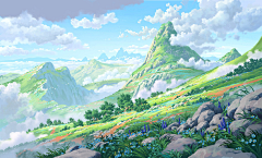 时鱼采集到场景