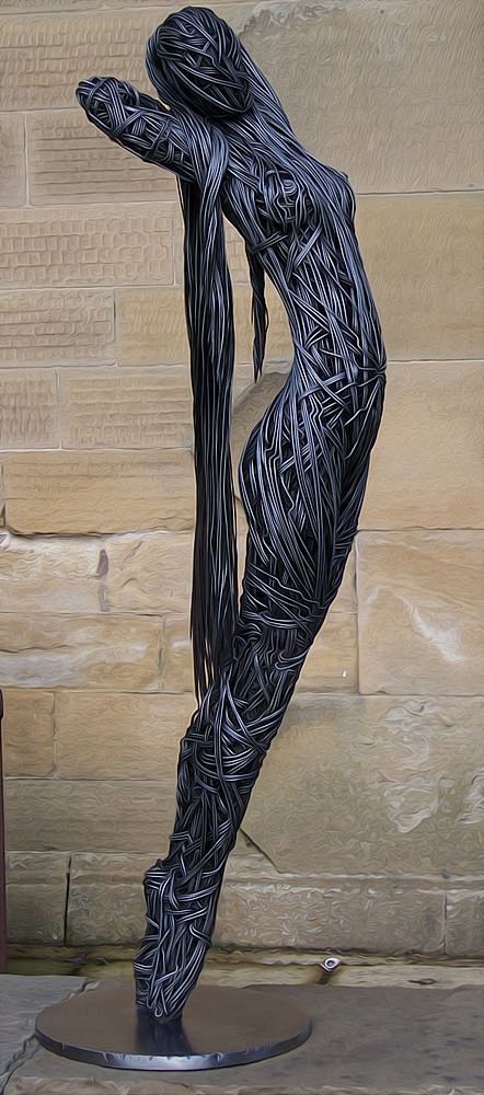Wire Sculpture by Ri...