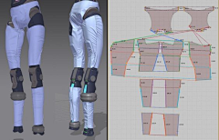 黑猫与瓷采集到3D-服装打版