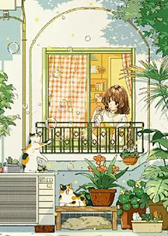 * - 插画师 k... - @插画精选的微博 - 微博