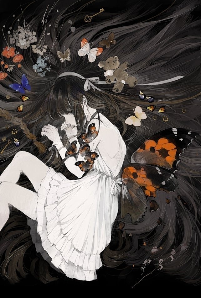 日本插画师 ねこ助 一组最近插画作品 ​...