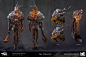 Dead By Daylight: Chapter 9, Christophe Young : Here is a collection of the concept art I worked on for the Shattered Bloodline chapter. It was an honor and a pleasure to help develop and design these characters and cosmetics and thanks to all the hard-wo