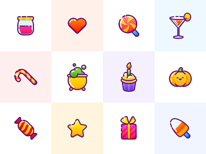 MBE icons (style2)