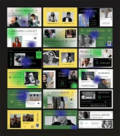 不知道如何排版? 来看这 100 多种图文版式设计