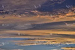 阴天，燃烧的天空，壁纸