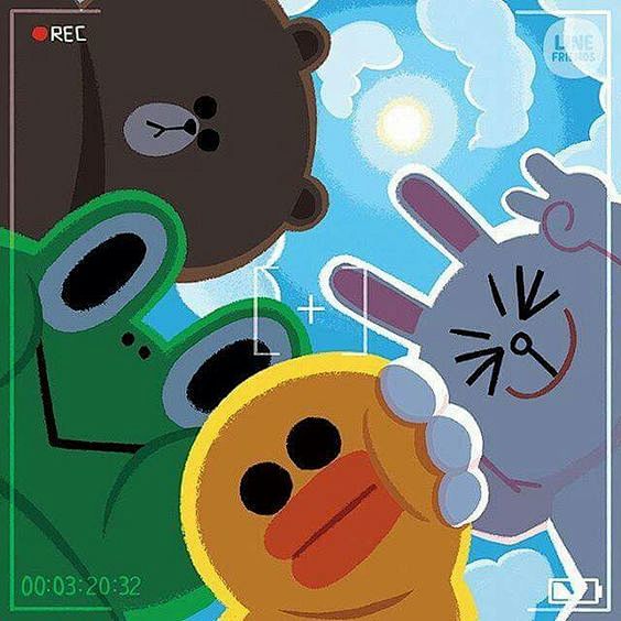 Line Friends ✨ @nkco...