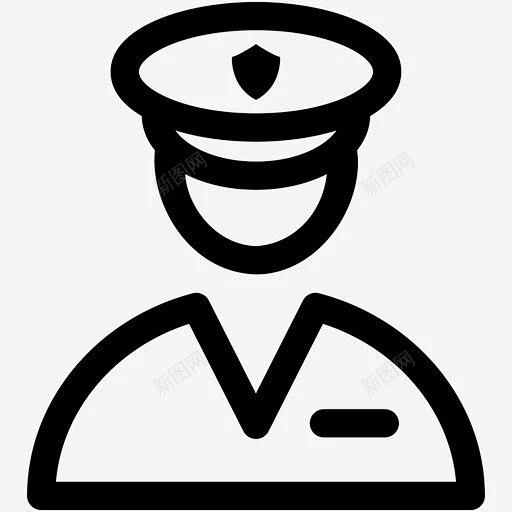 飞行员操作员职业图标 icon 标识 标志 UI图标 设计图片 免费下载 页面网页 平面电商 创意素材-花瓣网