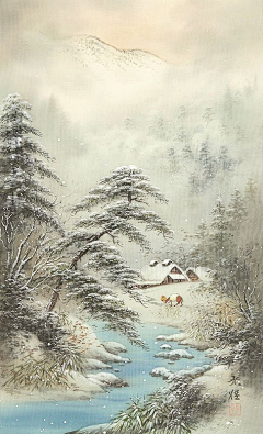 刘英雄采集到水墨风景