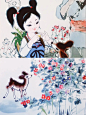 绝美水墨动画《鹿铃》，治愈又撒糖 - 小红书
