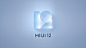 小米 MIUI 12 全新的数字 LOGO 轻盈亮相