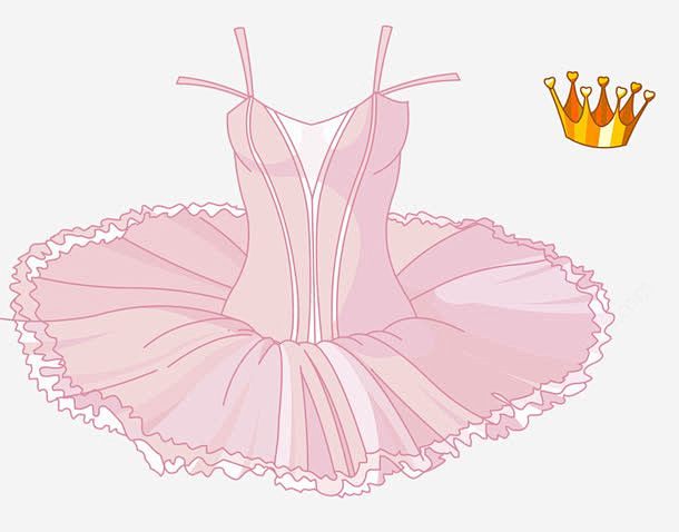 芭蕾舞裙高清素材 元素 页面网页 平面电...