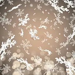 下降的雪花
