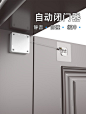 闭门器自动家用关门器免打孔手动铁拉绳闭合推拉移动关门缓冲神器