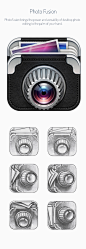 Realistic iOS App Icons : Realistic iPhone and iPad App Icons designed by http://ramotion.com