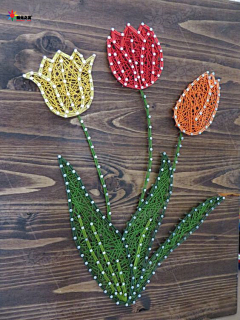阳光之美国际少儿艺术教育采集到string art