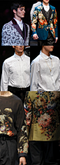 Dolce & Gabbana Menswear Fall/Winter 2013 | 细节