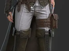 弓手模型 - 角色/人物/生物 - 作品模型 - CG模型网