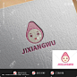 面膜logo 女性产品logo 吉祥物 可爱人物头像