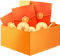 金币 红包  福利 礼盒