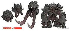 狩猎进行时 | 4V1人兽霸气开战《进化》美术欣赏 : 《进化》是一款刺激的动作射击类游戏。进化evolve需要有两方玩家参战，一边是退治外星人的人类小队，一边是由玩家扮演的外星人怪物，怪物将会随着比赛进行，不断进化，完善自己的形态，越来越强。
