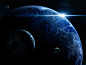outer space planets stars sunlight wallpaper (#174918) / Wallbase.cc