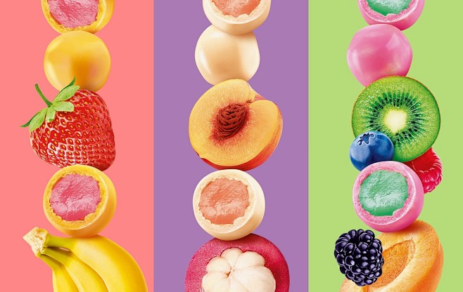 品牌糖果颜色设计水果坚果包装包装-21....