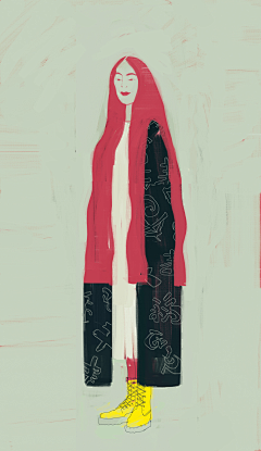 siYUE柠檬采集到插画