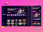 PINK | Online Casino by Azumi Kim on Dribbble