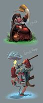 Illustration on Character Design Served