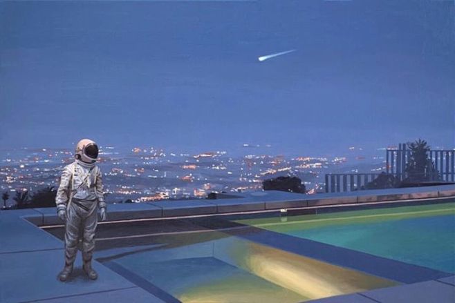 有什么宇航员主题的壁纸或者插画？ - 知...