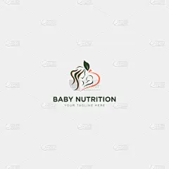 banutrition logo with natural mom and kid