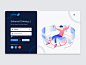 登录网站 -  SEPASI WEB APP渐变图标身份品牌应用程序app排版动画类型网站蓝色品牌标志平坦的web ui ux设计