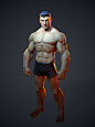 Stylised anatomy study