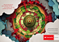 Santander / Christmas Tree : Print campaign for promote the giant Christmas Tree in São Paulo and Rio de Janeiro made by Santander Bank