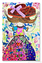 创意儿童画分享超话 
TONGMENG 创意
课题：少女的背影
年龄：6-7岁
有意思的线描画，激发小朋友们无穷的想象力，画出来真的很生动 ​​​​