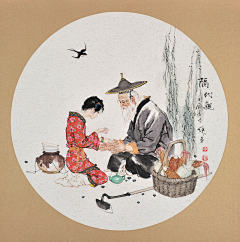 |四百|采集到工笔画/古代等