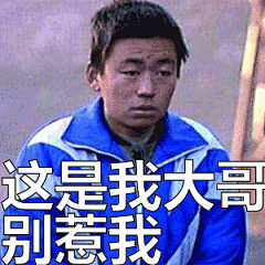 王宝强表情包：这是我大哥别惹我表情