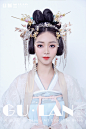 谷兰美妆教育频道的化妆造型作品《古装造型打造设计》