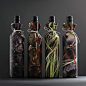 ISKRENA VINA创意植物系列葡萄酒创意产品包装设计案例参考分享欣赏