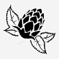 啤酒花运输植物图标 运输 icon 标识 标志 UI图标 设计图片 免费下载 页面网页 平面电商 创意素材