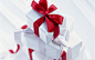 ID:961127大图-高清晰圣诞节礼物包装彩蝶节壁纸