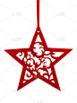 星形,缎带,红色,花纹,装饰品,垂直画幅,形状,纺织品,握紧