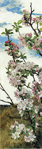 Apple Blossoms by Alfred William Parsons