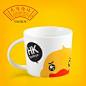 大黄鸭呱呱马克杯
