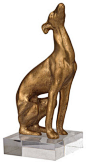 Sterling Industries 93-19380 Greyhound Decor in Gold traditional-decorative-objects-and-figurines